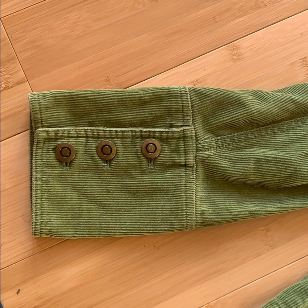 Apple green corduroy jacket Garnet Hill - Picture 5 of 13